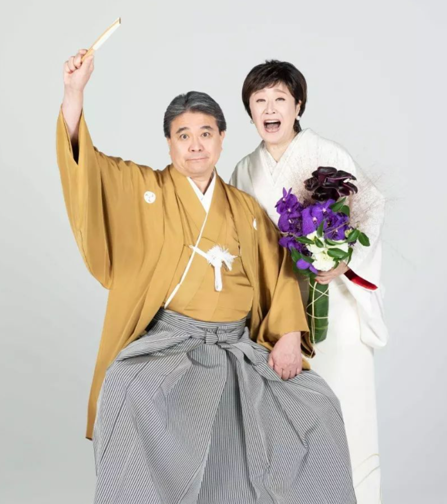 小林幸子と夫の結婚式の様子